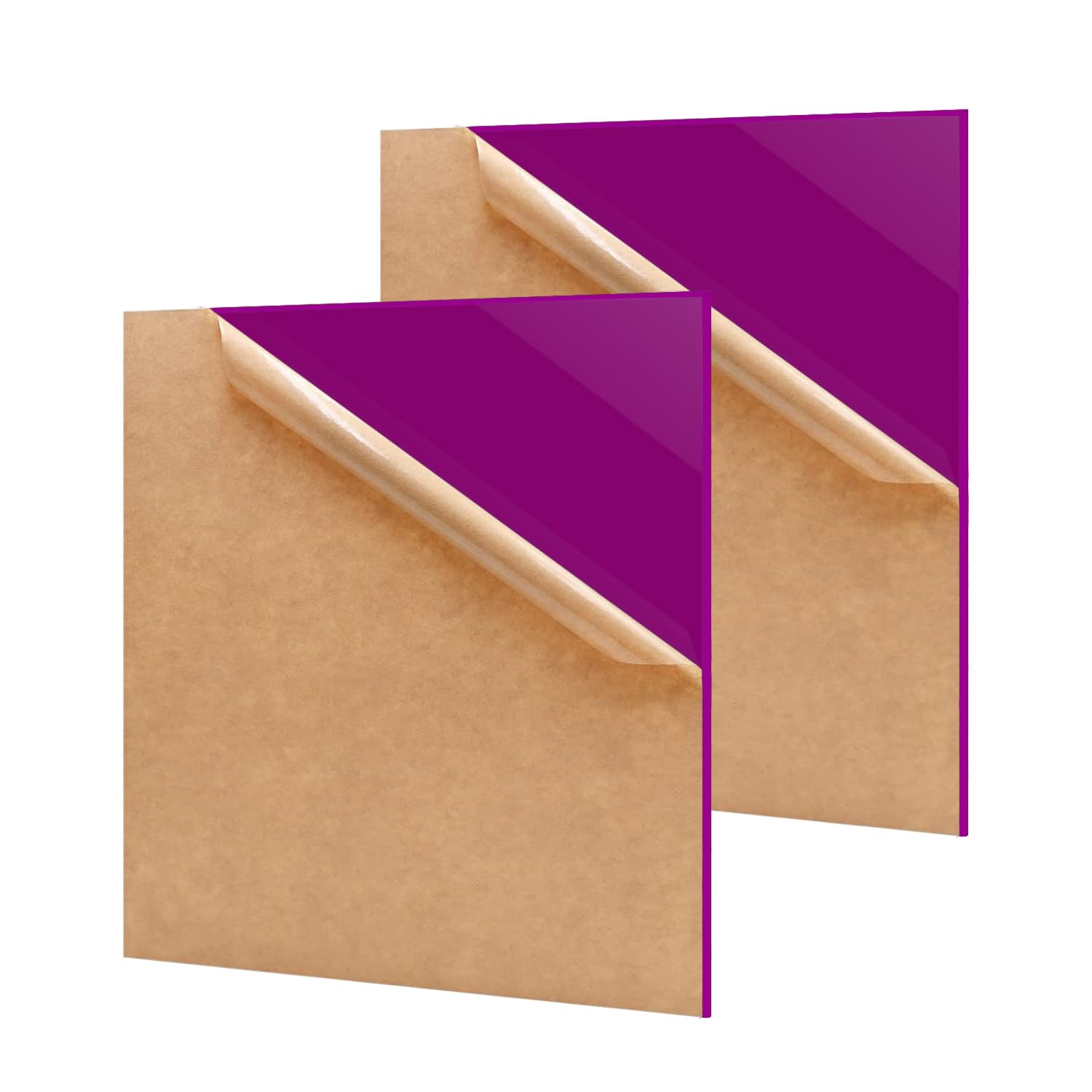 Red Acrylic Sheets - 2 Pack for Laser Cutting & Crafts -11