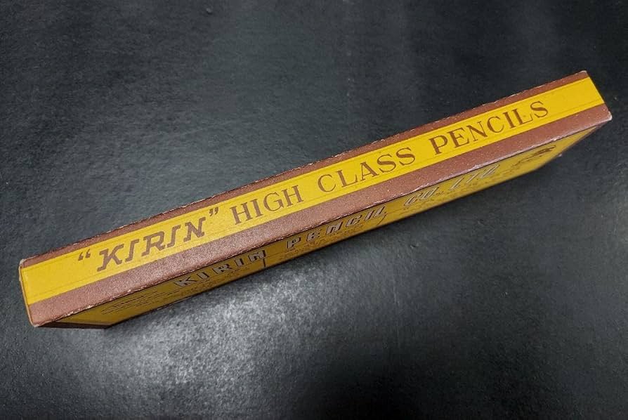 レトロ鉛筆　文具歴史資料　KIRIN鉛筆　KIRINpencil　2B／1ダース レトロ鉛筆 文具歴史資料 KIRIN鉛筆 KIRINpencil 2B／1ダース