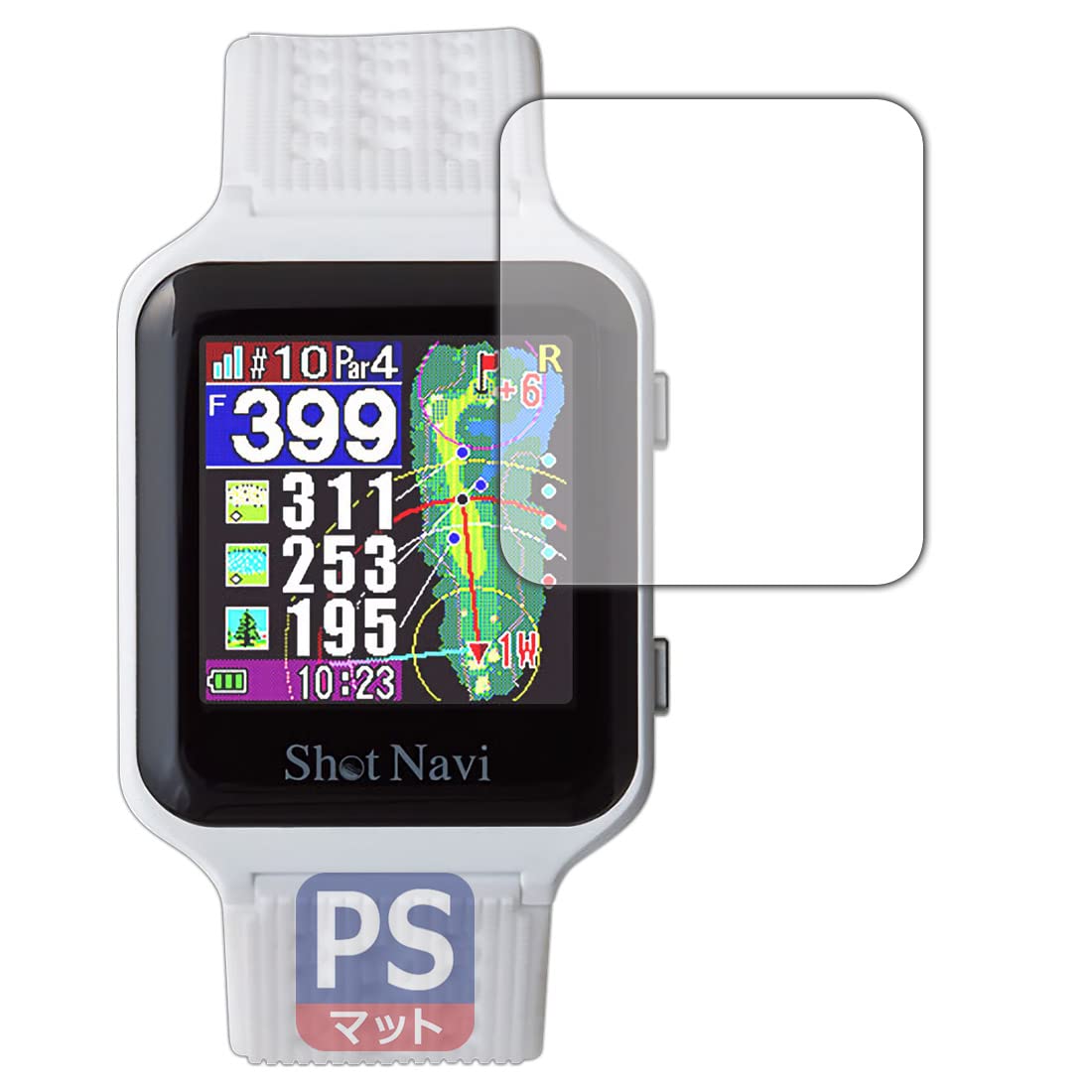 Amazon.co.jp: PDA工房 Shot Navi AIR/AIR EX 対応 PerfectShield 保護