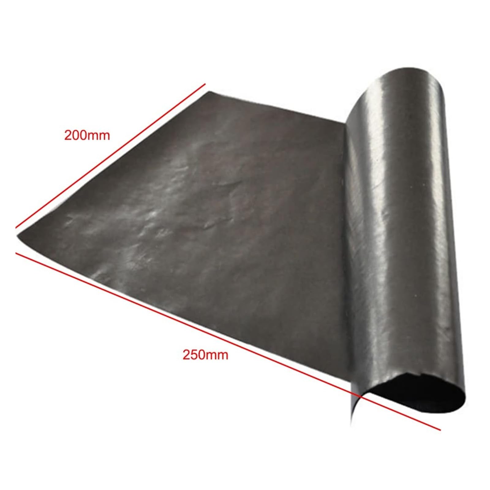 Dissipatore di calore con pellicola in foglio di grafite 200X250MM 2 PZ | pasta termica flessibile, morbida, ad alta conducibilità termica, for la dissipazione del calore(4*200*250mm)
