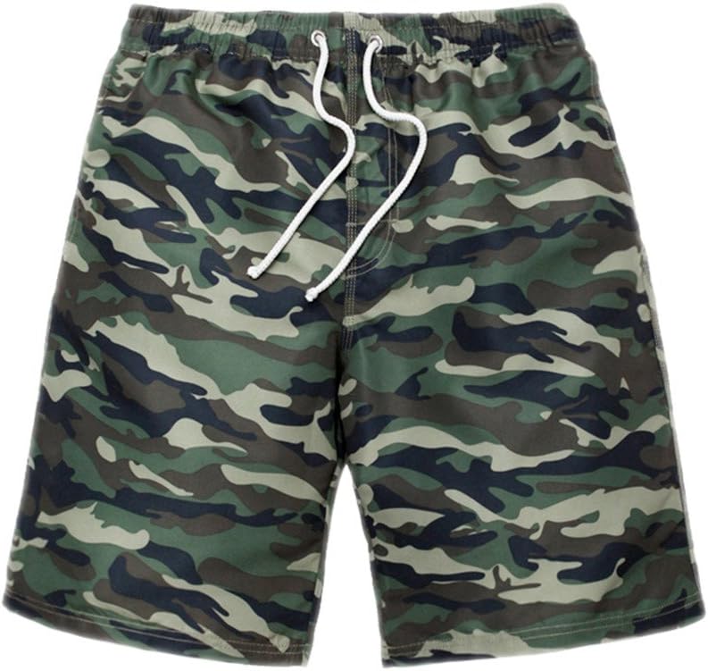 Hangyin Board Shorts Men Summer White Loose Beach Surfing Boardshorts Mens Swim Gym Pantalones Cortos Mujer plavky Short Homme