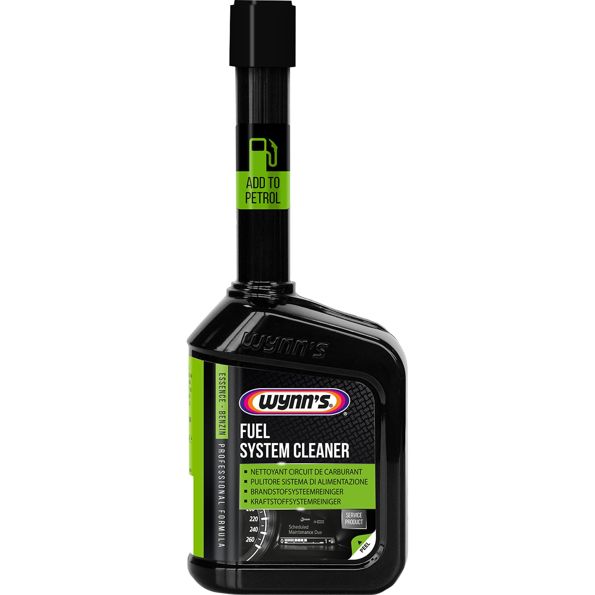 Wynn's 61351 Nettoyant du Système de Carburant 325ml, Noir