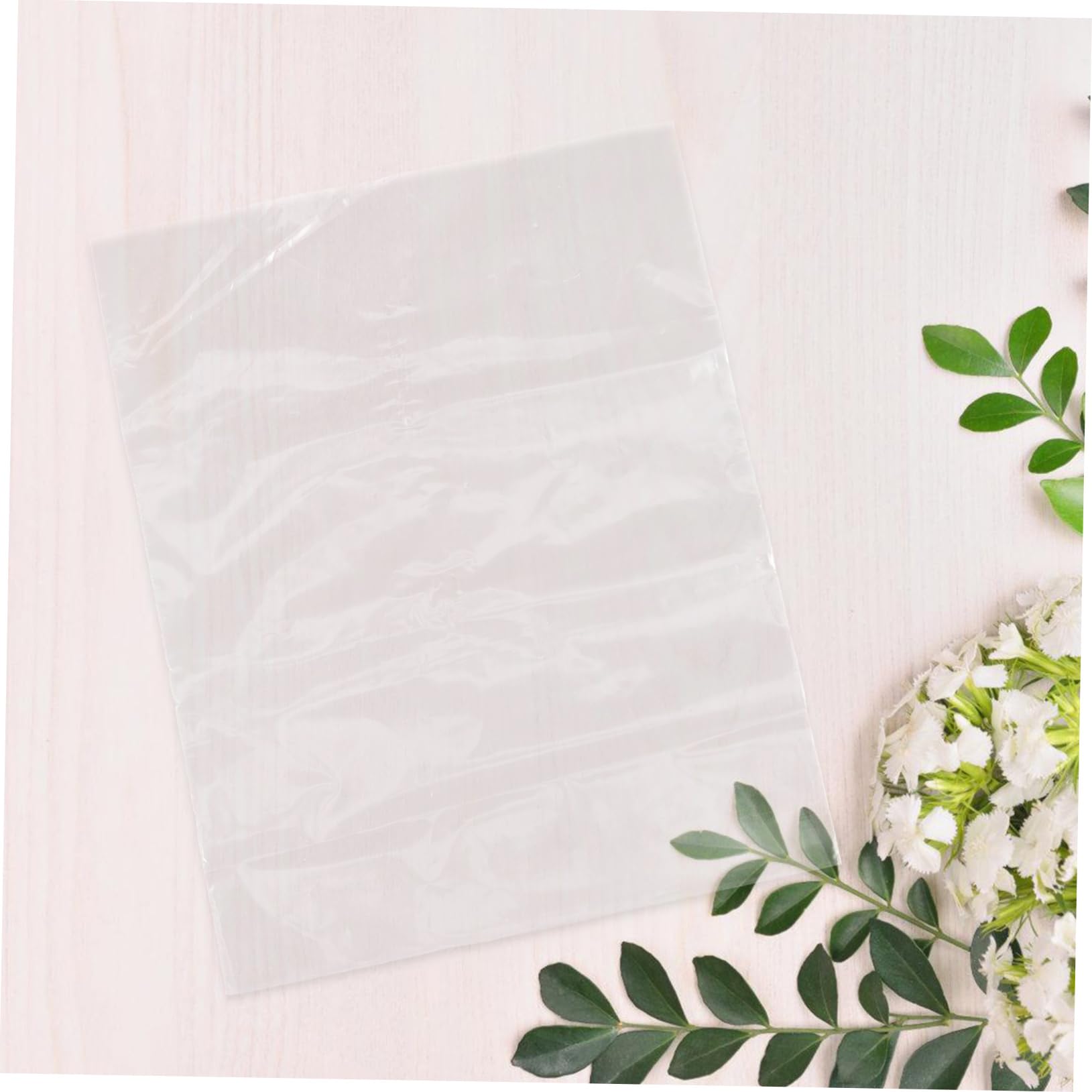 Amazon | HOMOCONO 花保水袋 50個セット 生花用フラワーバッグ 透明