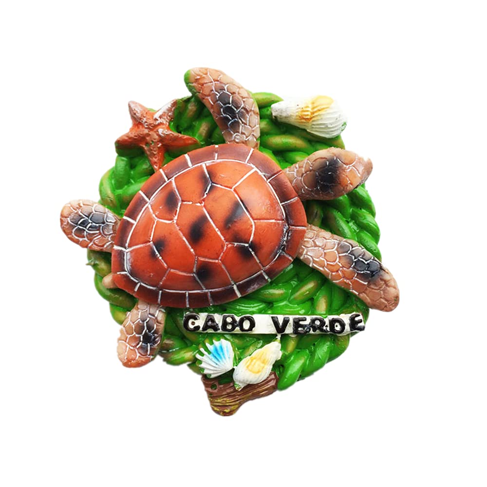 3D Cape Verde Africa Fridge Magnet Travel Souvenir Gift Resin Craft Collection