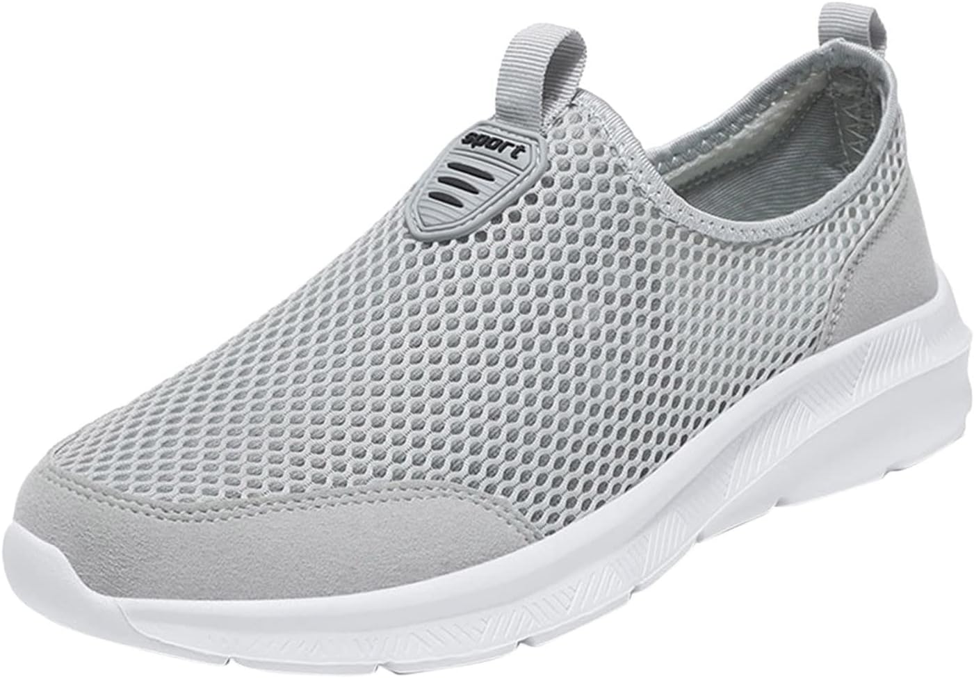 Fashion Summer Men Breathable Mesh Shallow Lace Up Casual Shoes Men Sneaker Shoes