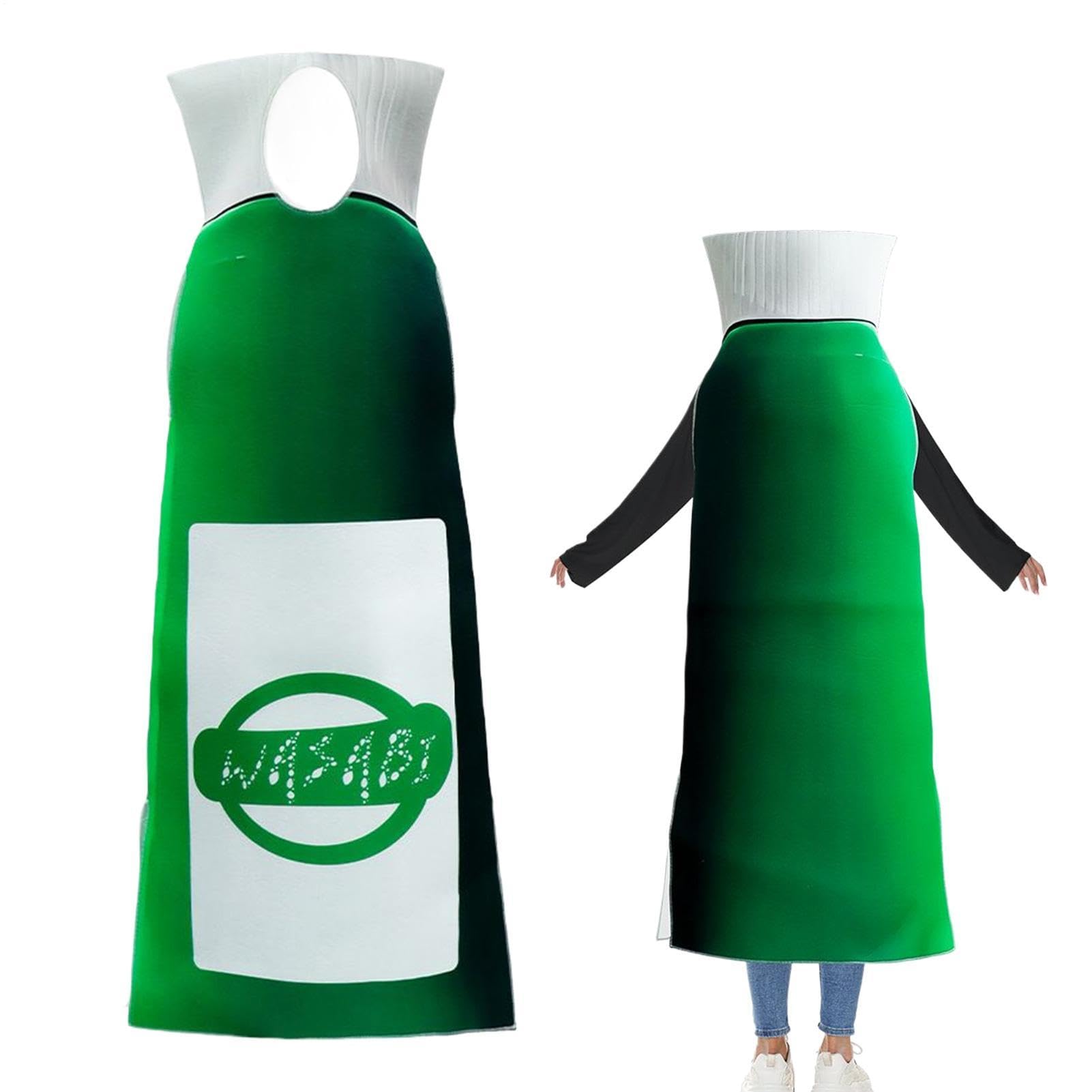 Strój Cosplay Dla Dorosłych Karnawałowe Przebrania Z Sosem Wasabi | Zabawne Stroje Do Przebierania dla Kobiet Cosplayerek Karnawał Występy Sceniczne Wydarzenia Tematyczne Sesje Zdjęciowe