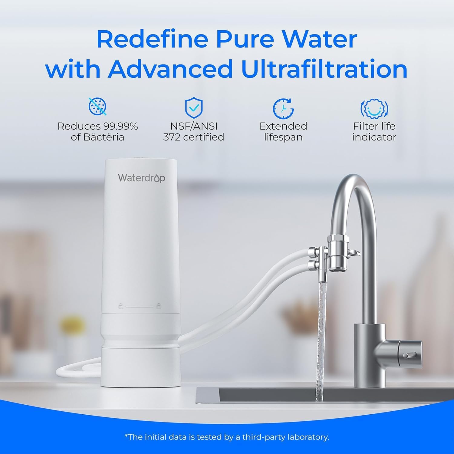 American Water Solutions 4-Pack Replacement Water Filters - Compatible With Hydro Life 52418 C-2471 HL-200 Series