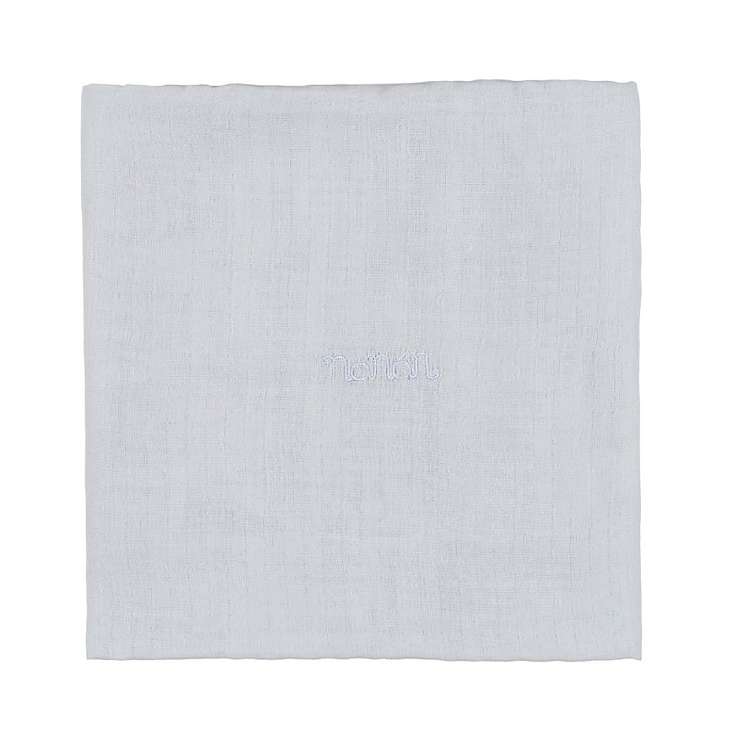 Set 3 Pezzi Mussola 80x80 Cm Azzurro