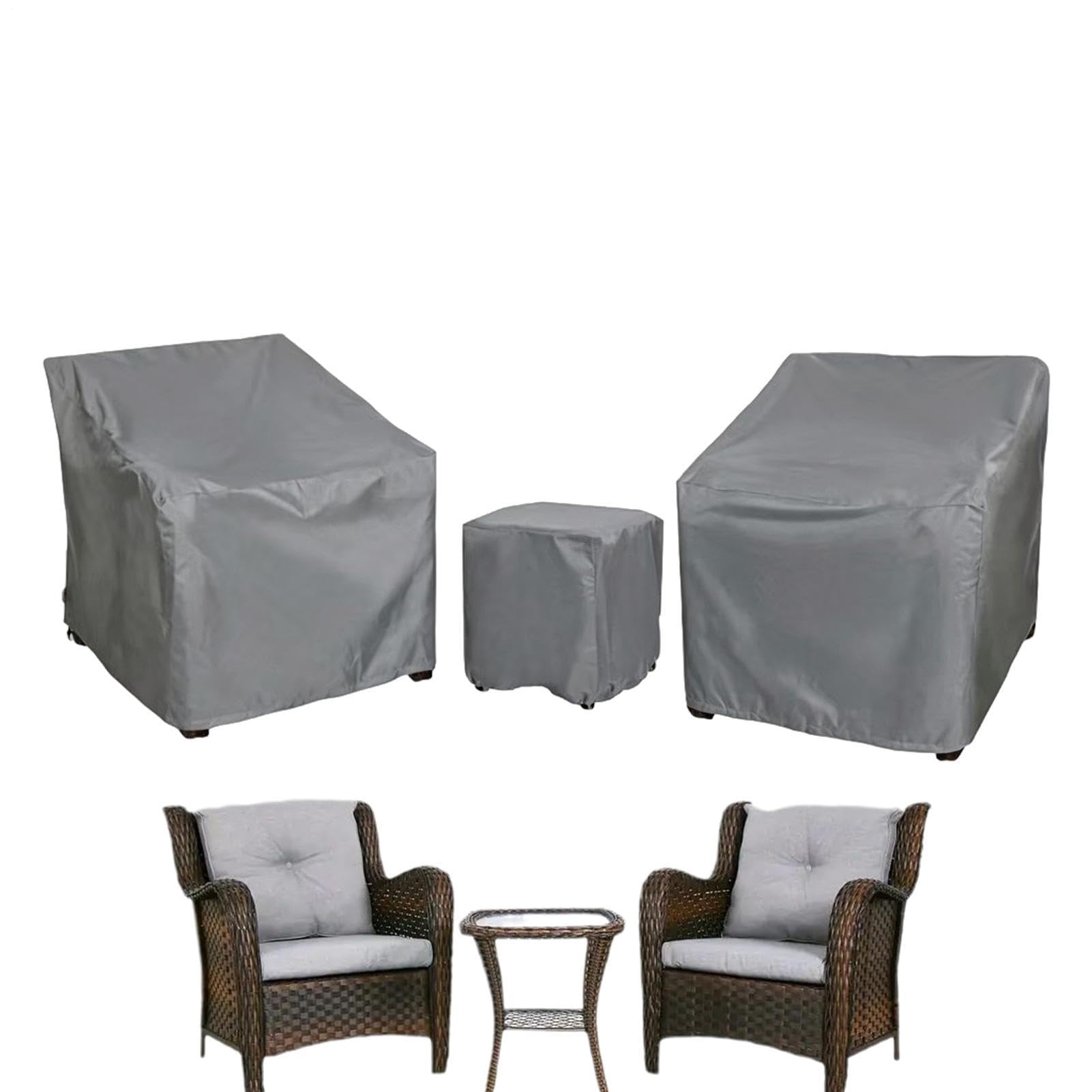 Fundas Impermeables De Sillas Del Exterior Protector Impermeable Con Cordón