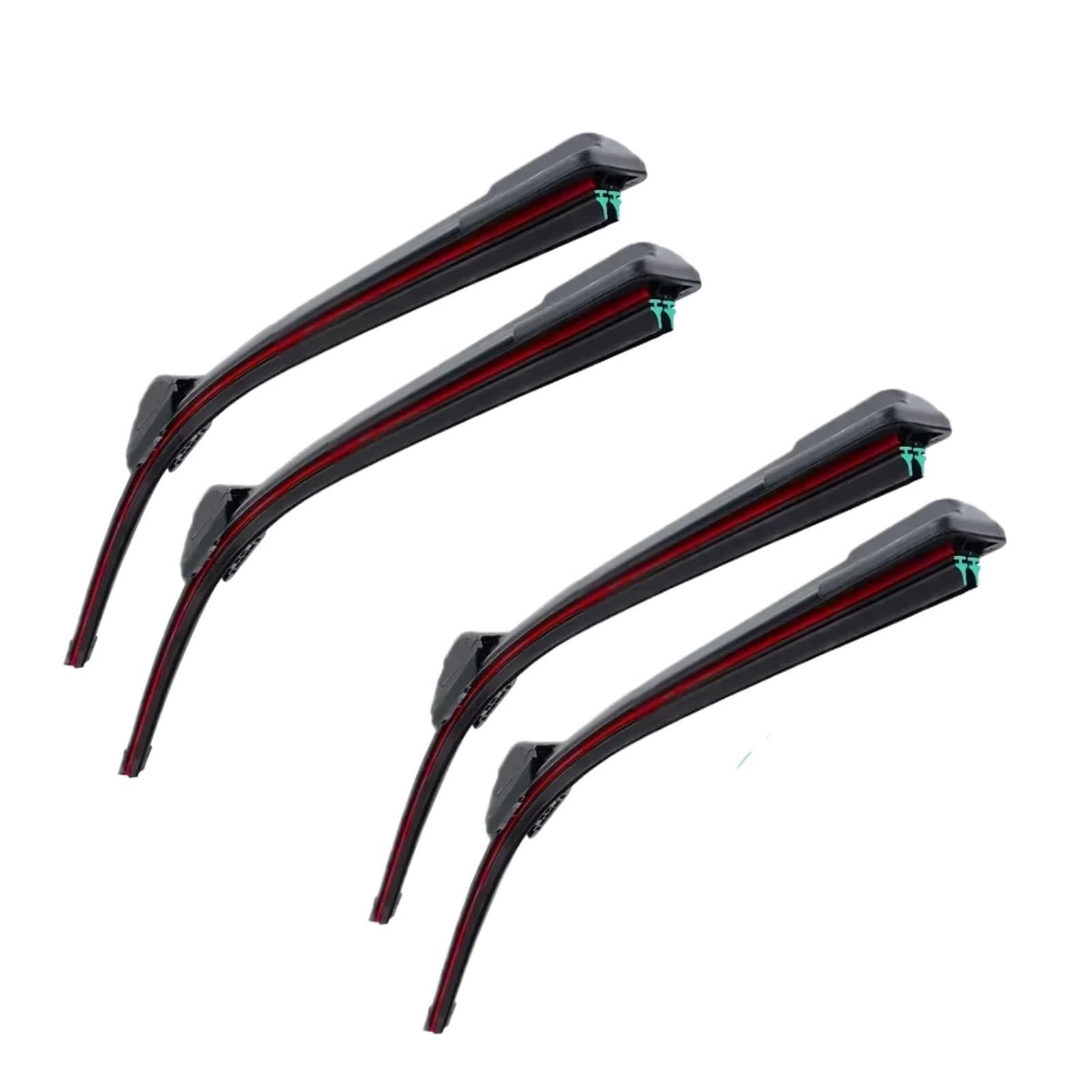 Pioggia Tergicristalli Kit Adatto per Mazda 6 GJ GL MK3 2012-2019 Parabrezza Anteriore In Gomma 2017 2018 2019 Doppia Auto Tergicristallo spazzole(4PCS)