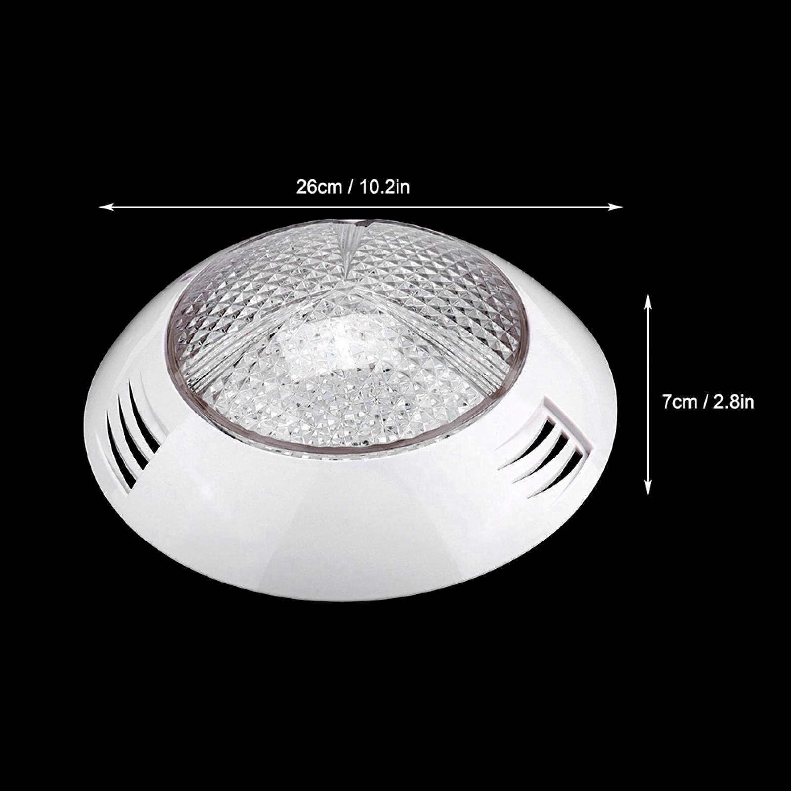 Luce Subacquea a LED Ac12v 35w 360led RGB Lampada Subacquea Multicolore con Luce per Piscina Impermeabile con Telecomando Uitable per l'utilizzo in laghetto con Pesci Fontana Rockery