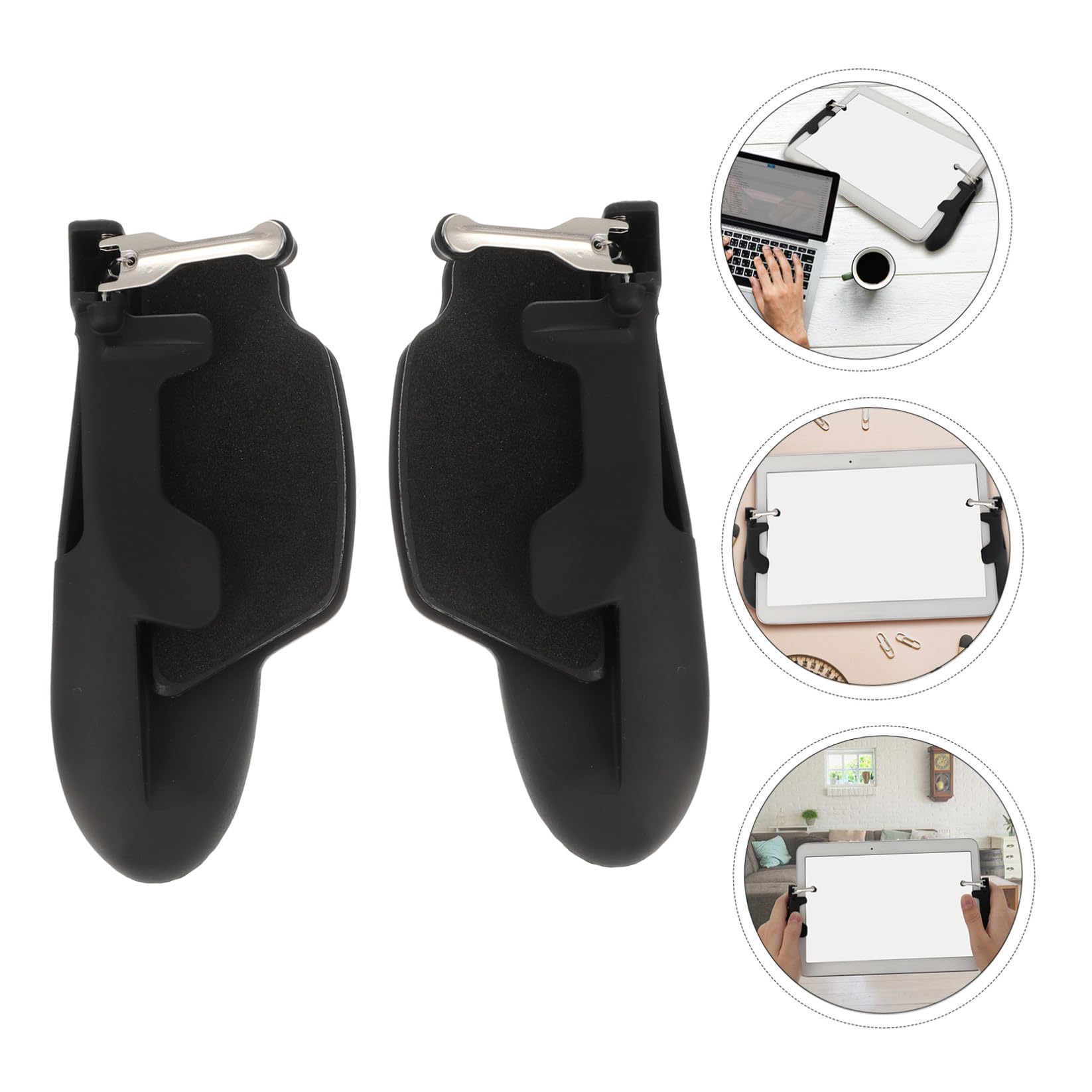 CHILDWEET Gamepad Multifunción para Juegos de Tableta, Activador de Juego y Accesorios para Mangos, Compatible con Tablets, Botones Metálicos para Disparo Rápido, Diseño Ergonómico y Cómodo