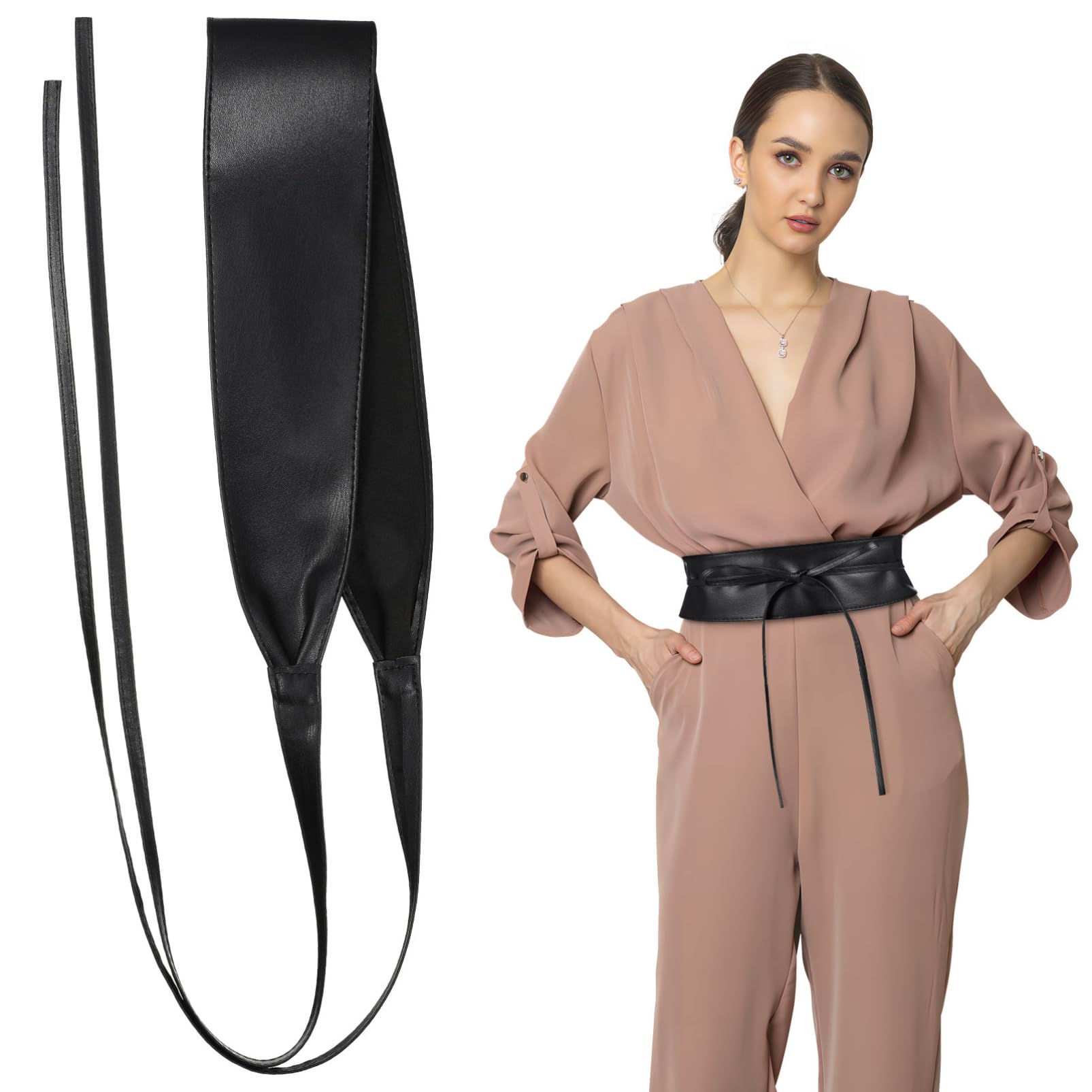 Ceinture de serrage réglable Obi pour ajuster les vêtements amples - 8
