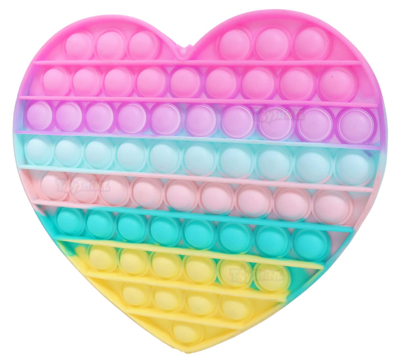 Toyshine Pack of 1- Big Heart 82 Bubbles Pop it Popping Sounds Toy, Push Bubbles for Autism Stress Reliever, Sensory Pop It Toy- Purple Mulitcolor (B09S2ZG56K) Amazon Price History, Amazon Price Tracker