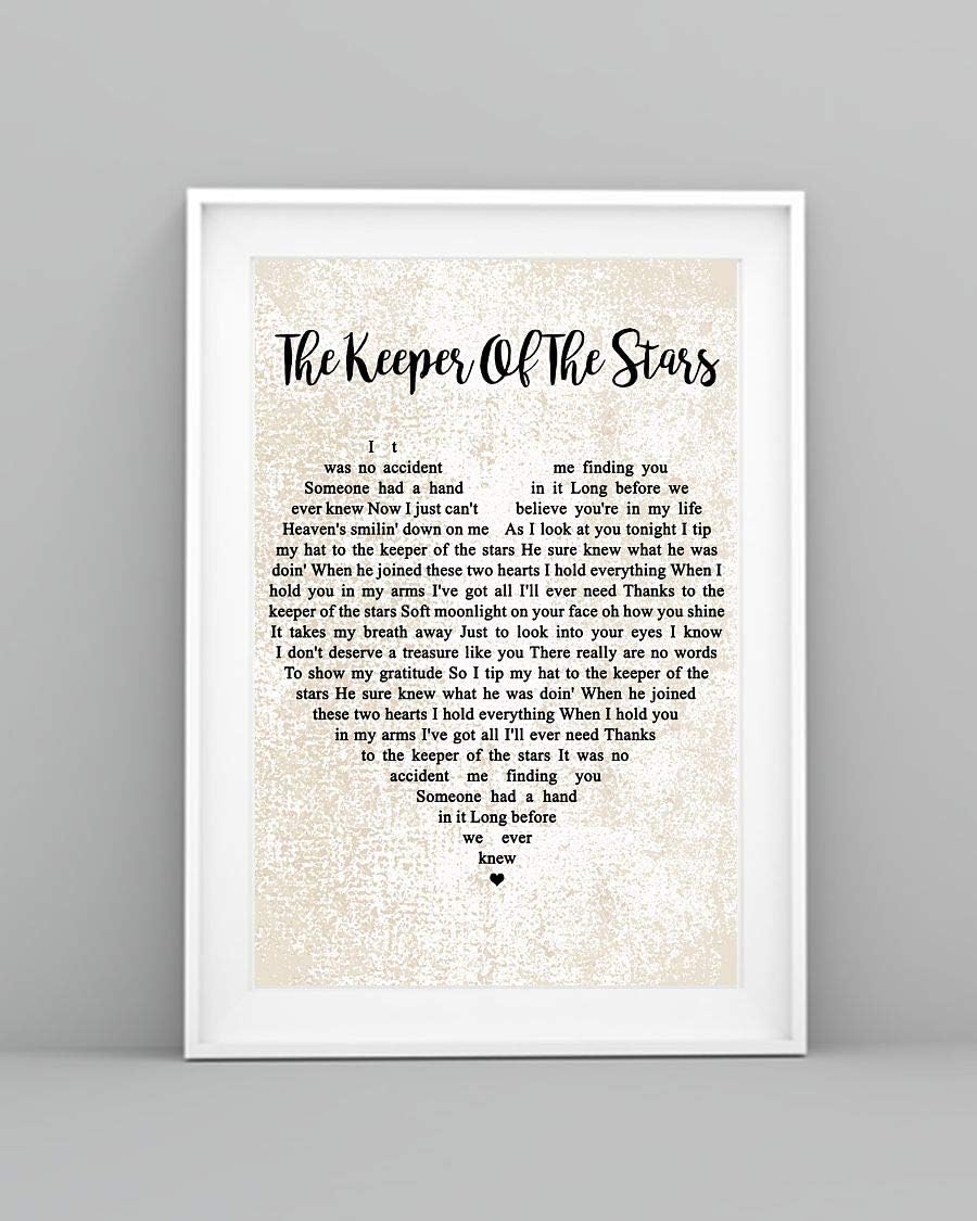Amazon Com Mattata The Keeper Of The Stars Lyrics Poster Print 12 X 18 Posters Prints