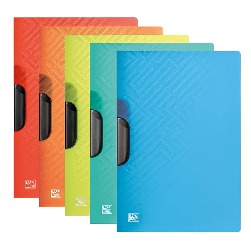 A4 Urban Folder Clip Assorted Colours