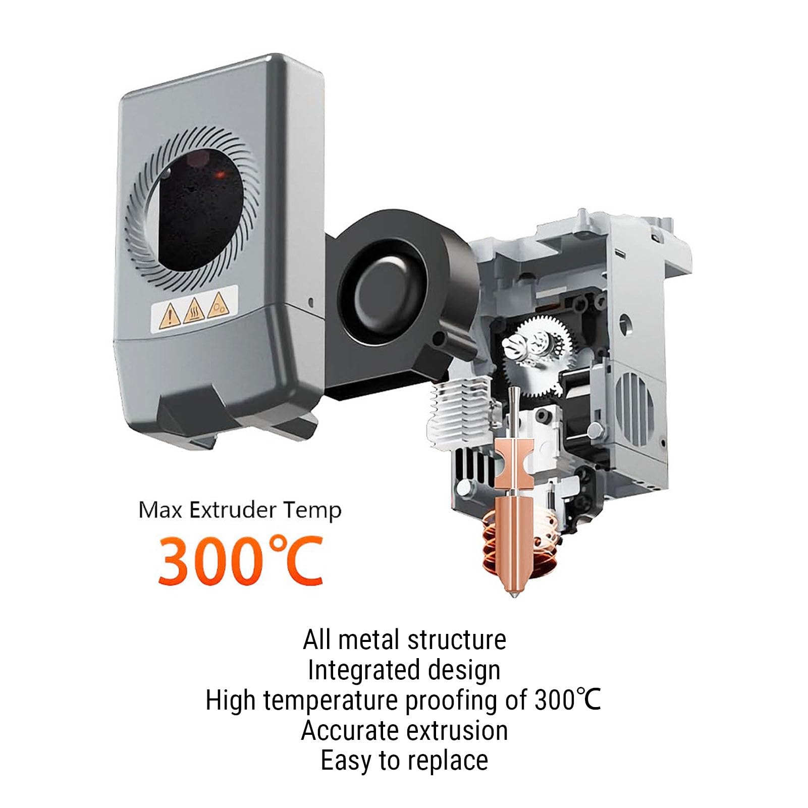 Kit de boquilla Hotend para impresora 3D para AD5X, 0,25 0,4 0,6 mm