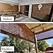 WZLSQLTY Bamboo Roller Shades Sunshades for Indoor/Outdoor Patio Porch Privacy, Blackout Bamboo Blinds 26