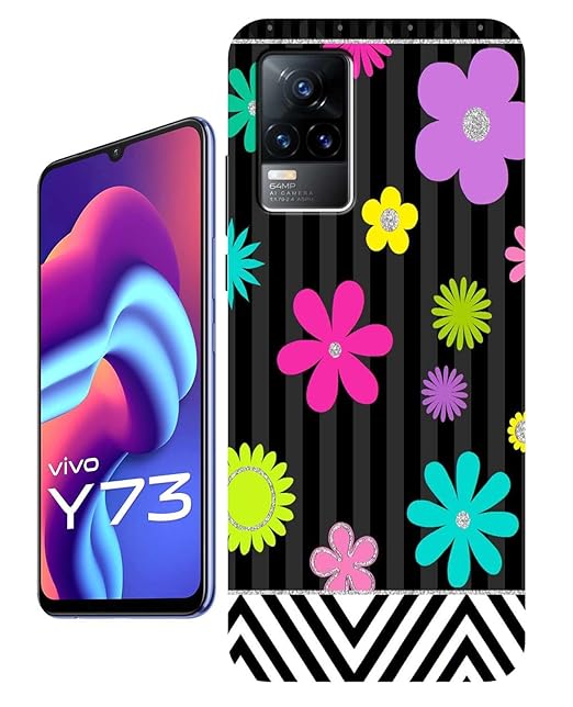 CASEARTIST Vivo Y73 Decorative Designs Patterns Designer Printed Slim Back Case Cover for Vivo