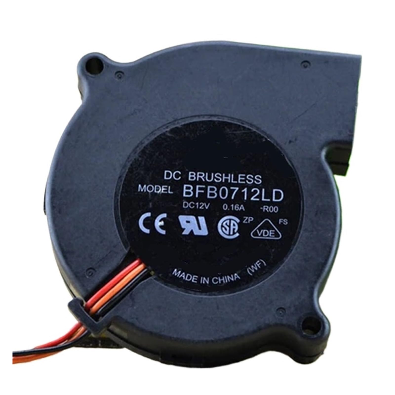 PEQYUACTE Cooling Fan BFB0712LD DC 12V 0.16A 7cm 7020 70x70x20mm 3-Wire