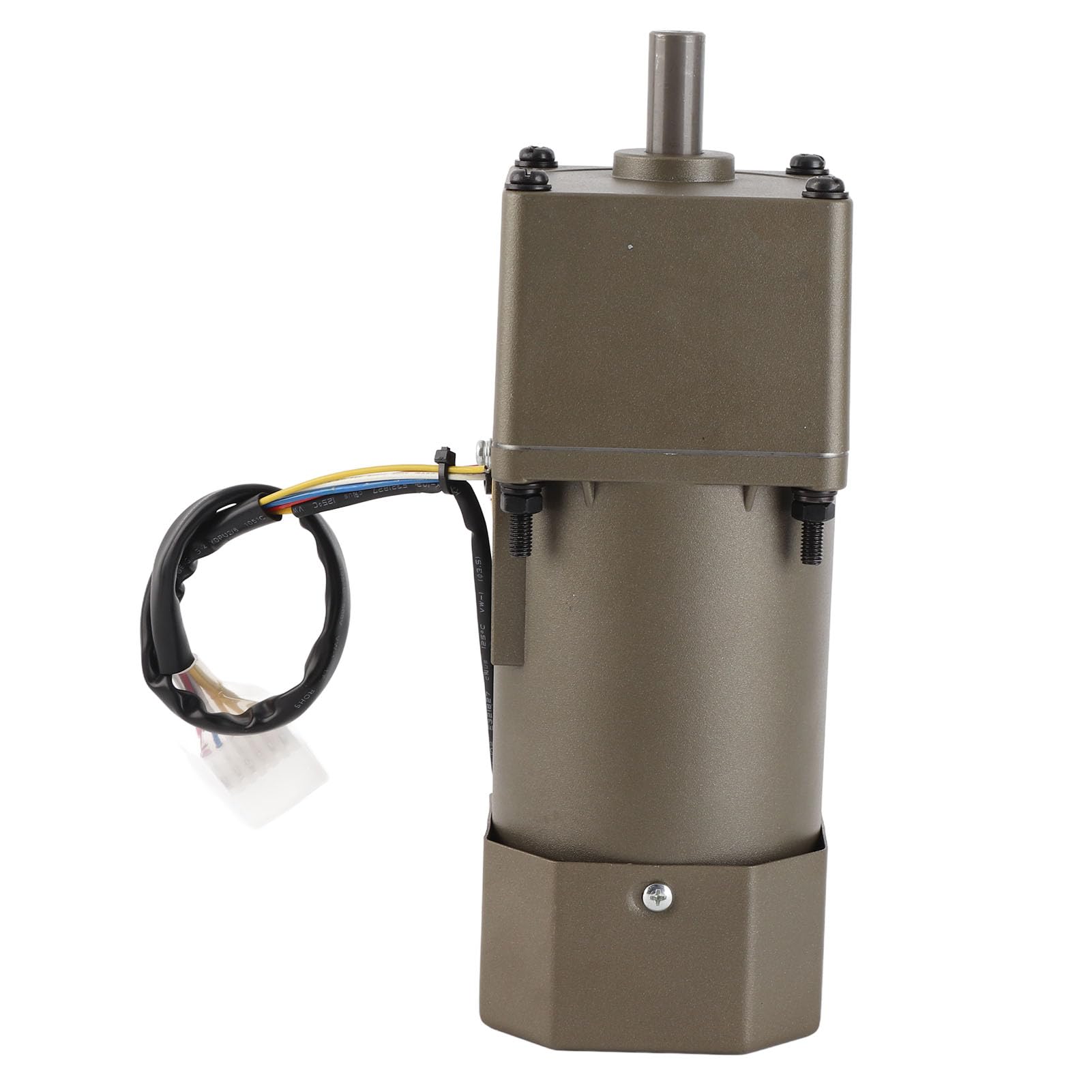 Motor de Engranajes Caja de Engranajes de Reducción Asíncrona Monofásica 120 W Velocidad Ajustable Reversible 90 a 1650 RPM 4 Polos para la Industria del Embalaje Equipos de Transporte