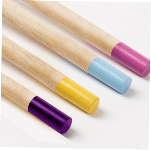 Miniatura 6 de HEALLILY 3sets Handle Toothbrush Boys and Girls Toothbrush Wooden for Children 6pcs*3