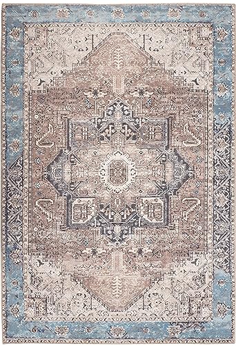 Bellini Rugs Machine Washable Rug With Non Slip Backing, Living Room Rug, Kitchen Area Rug, Pet Friendly Area Rugs, Throw Rugs For Entryway, Home Floor Decor, 5' X 7' #TOP1