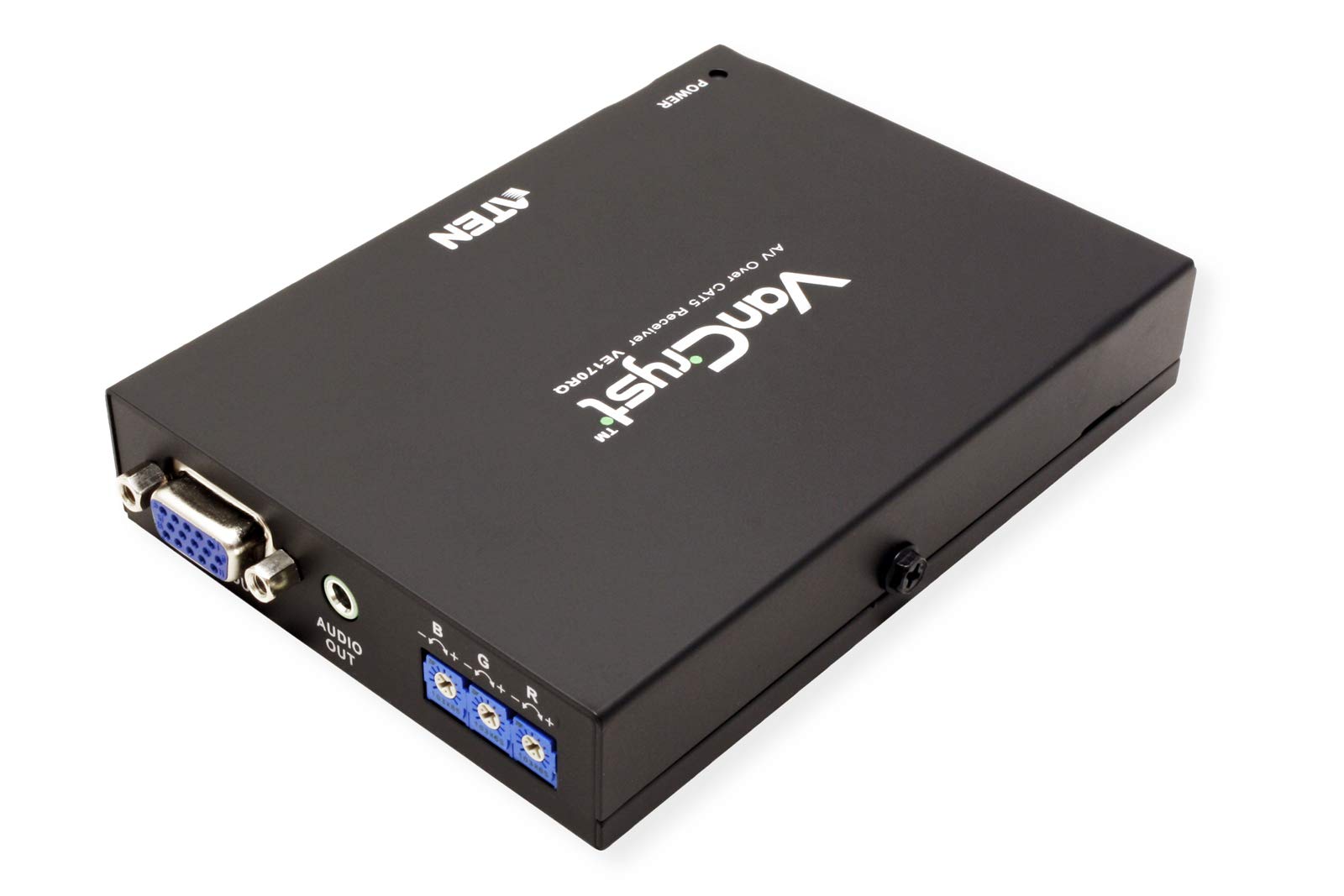 中古】ATEN VE170Q Cat5タイプ アナログVGAエクステンダー スキュー