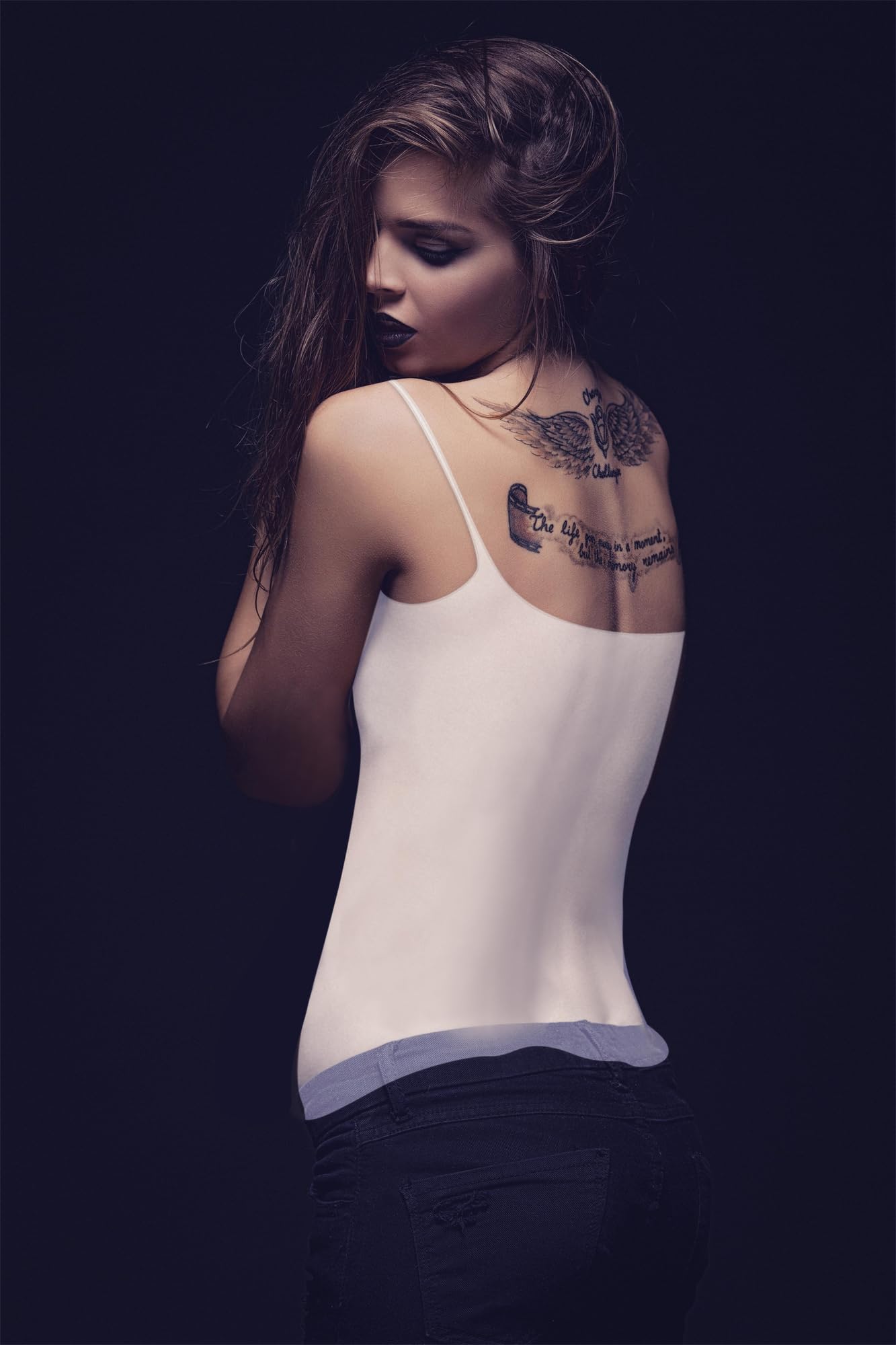 Papier Transfert Tatouage GLOREX - Lot De 2 Feuilles A4 - Pour Imprimantes Laser Ou Jet D'Encre - Tatouage Temporaire DIY