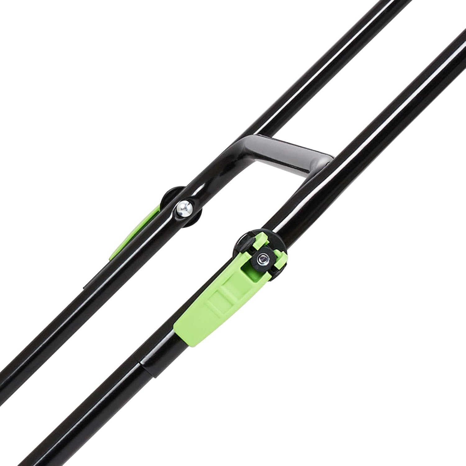 Walk-Behind Hand Push Floor Sweeper, 25.6" Sweeping Width Floor Sweeper Manual Non-Electric, 5-Gallon Waste Container, Angle & Height Adjustable Folding Handle for Walkway, Yard, Garage, Patio