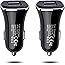 USB Car Charger, 2 Port 4.8A Car Adapter Dual USB Cigarette Lighter USB Charger Fast Charge Car Charger for iPhone SE, 11/11 