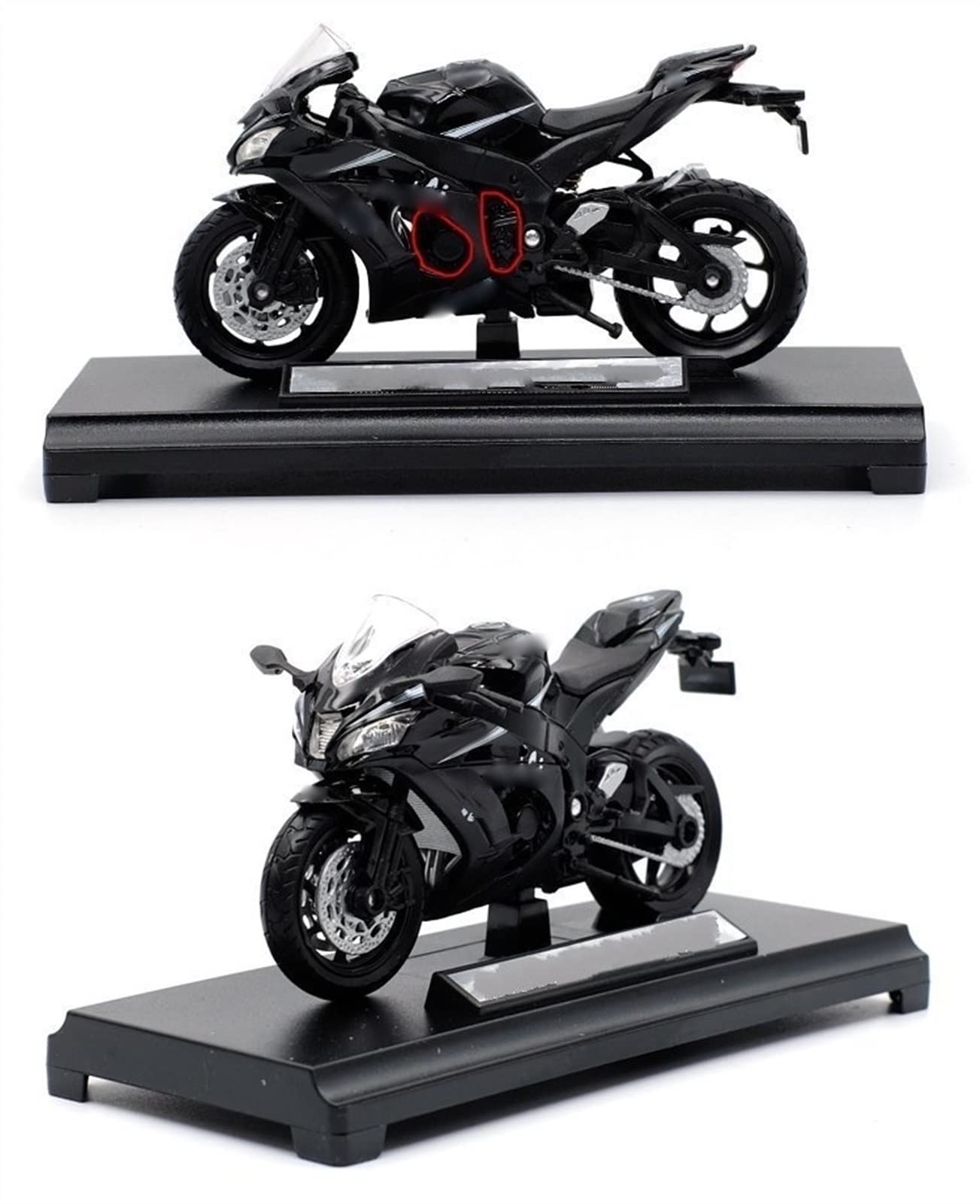 Amazon.co.jp: VCMPUH(タン) 1:18に適合するニンジャZX10Rアロイ