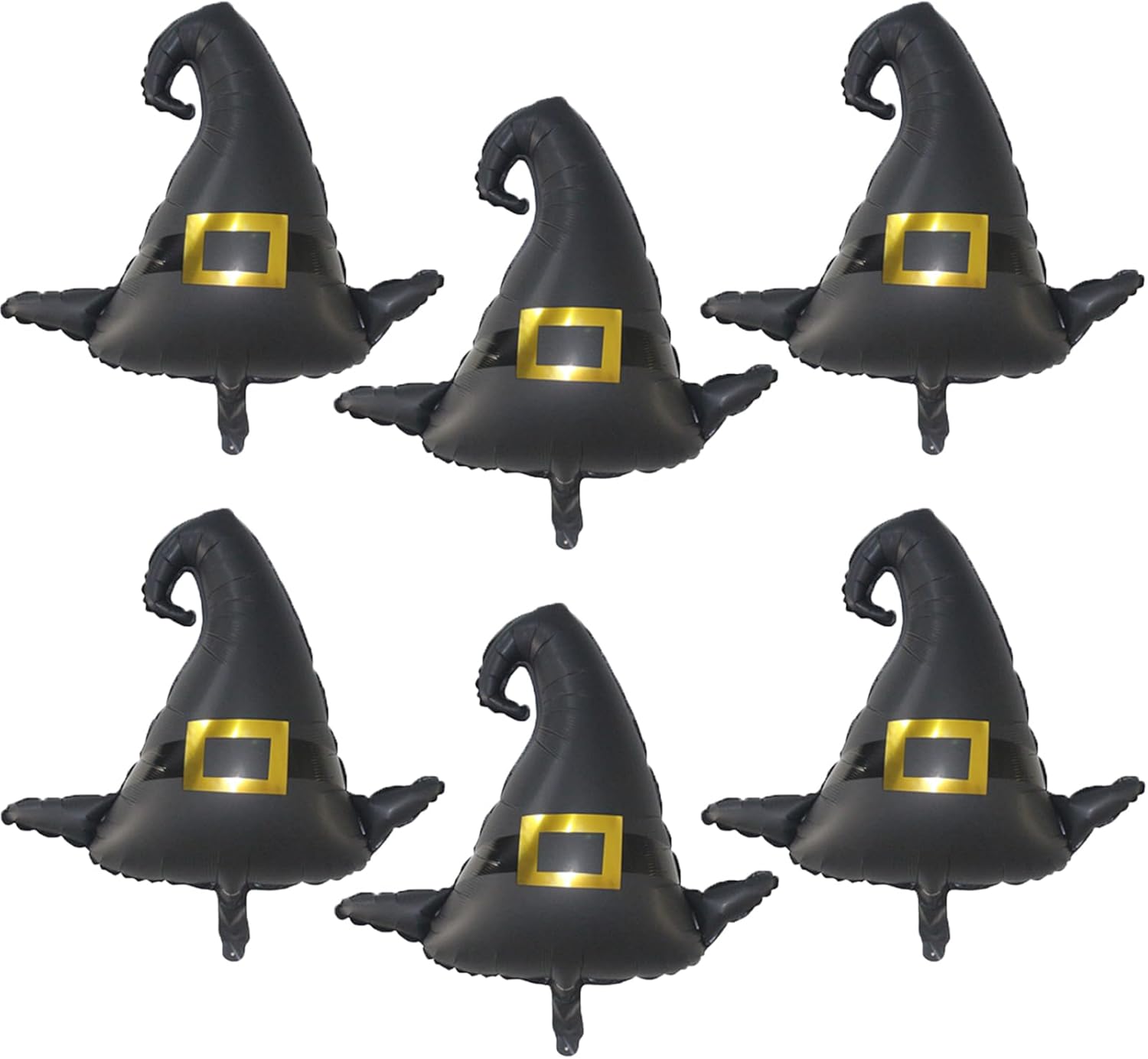 Halloween Party Balloons, 6PCS Jumbo Halloween Witch Hat