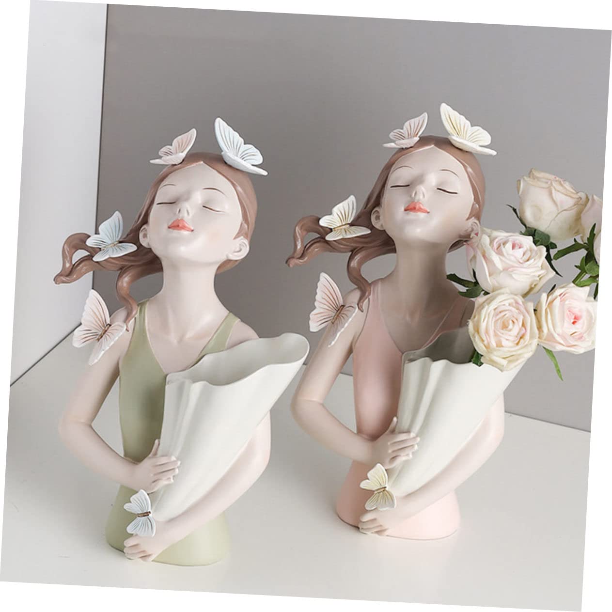 Holibanna 1pezzi Organizer Decorativo Per Gioielli Da Scrivania Portaoggetti Forma Di Ragazza Accessorio Elegante Per Camera Da Letto e Decorazione Feste Idea Per Compleanno e Occasioni