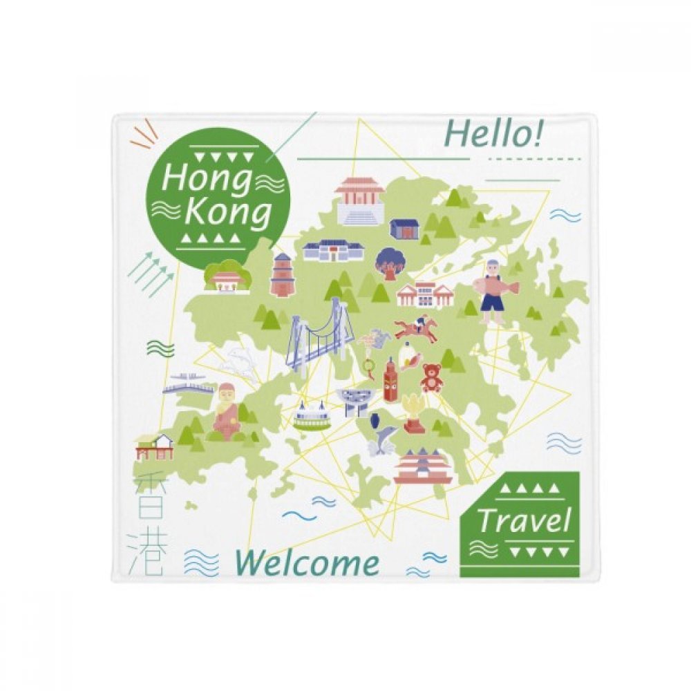 Tapis antidérapant animal de compagnie cuisine maison carré 80 cm Hong Kong Chine