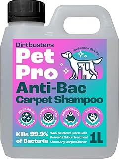 Dirtbusters Pet Pro Antibacterial Carpet Cleaner Shampoo: The Ultimate Solution for Pet Owners