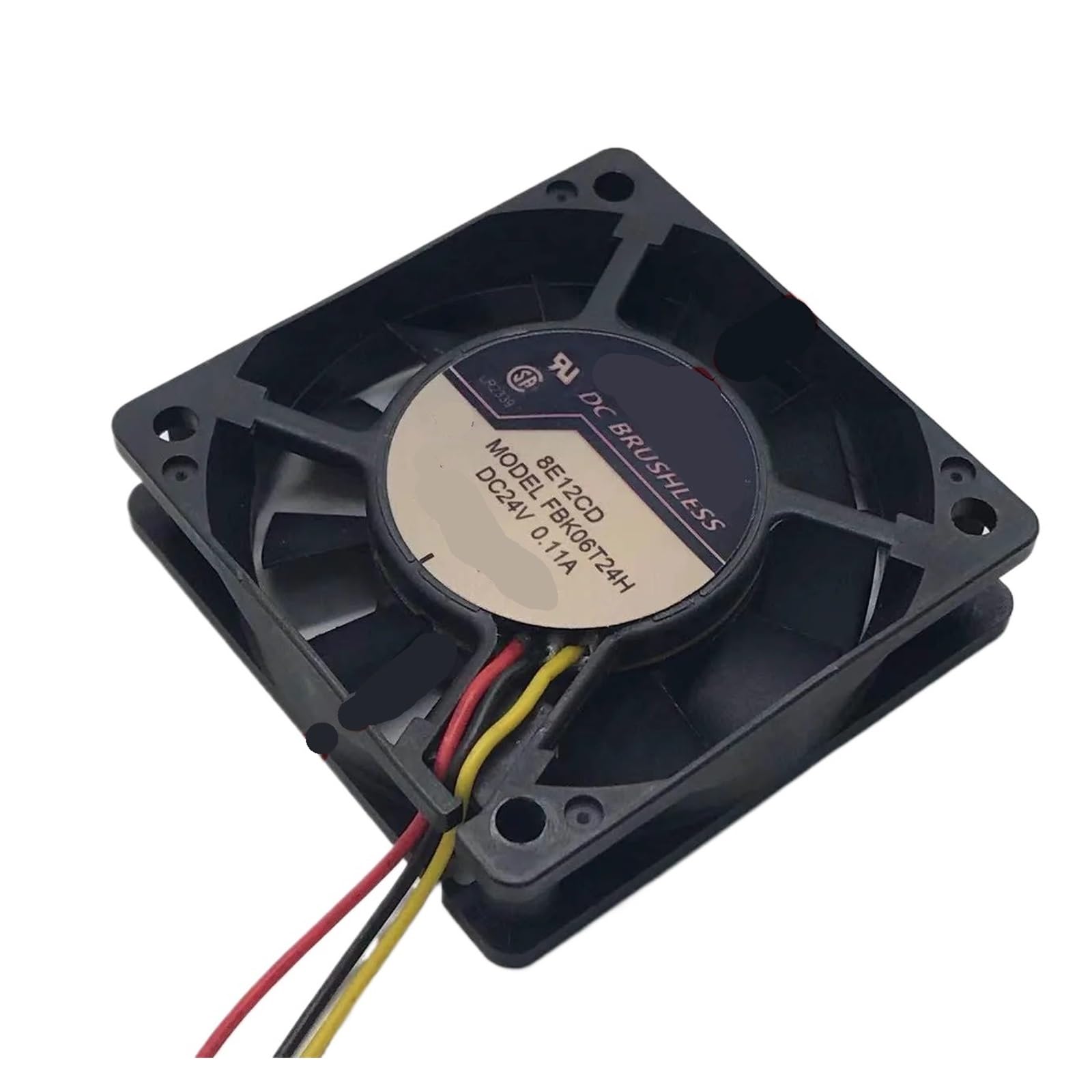 UITGVDQAT FBK06T24H DC 24V 0.11A 60x60x15mm 3-wire Server Cooling Fan