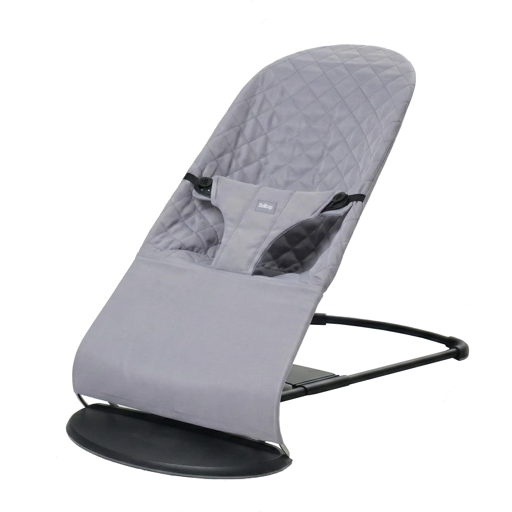 Baby Hammock Cover belltop Cover Compatible with BabyBjrn Balance Hammock, Soft & Bliss Baby Rocker Seat: Hypoallergenic, Ergonomic Fit (Light Grey) - Image 2