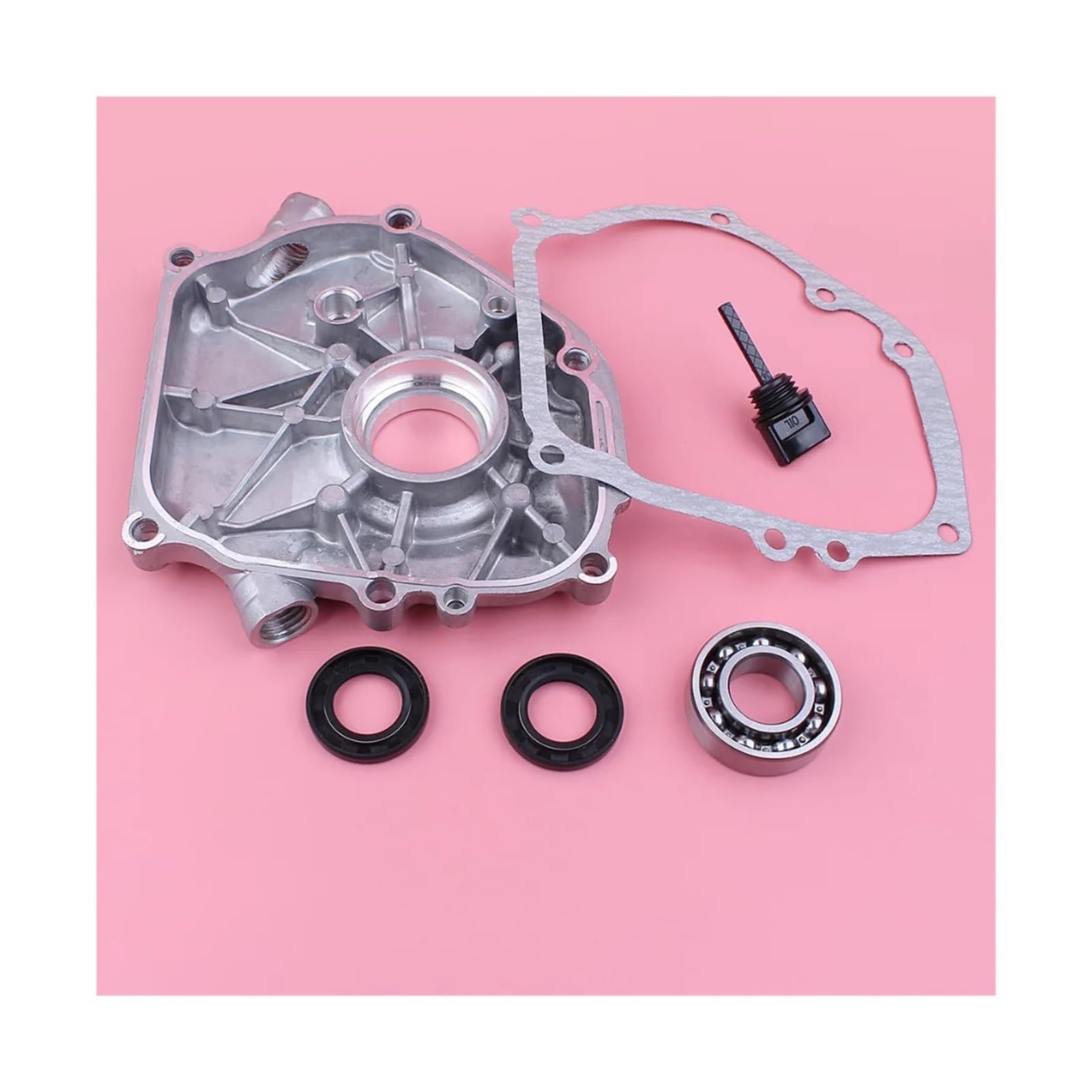 Junta Protectora de cárter for GX160 GX200 GX 160 200 5.5HP 6.5HP, cojinete de manivela, Varilla de Nivel de Sello de Aceite, Pieza de Motor de cortacésped