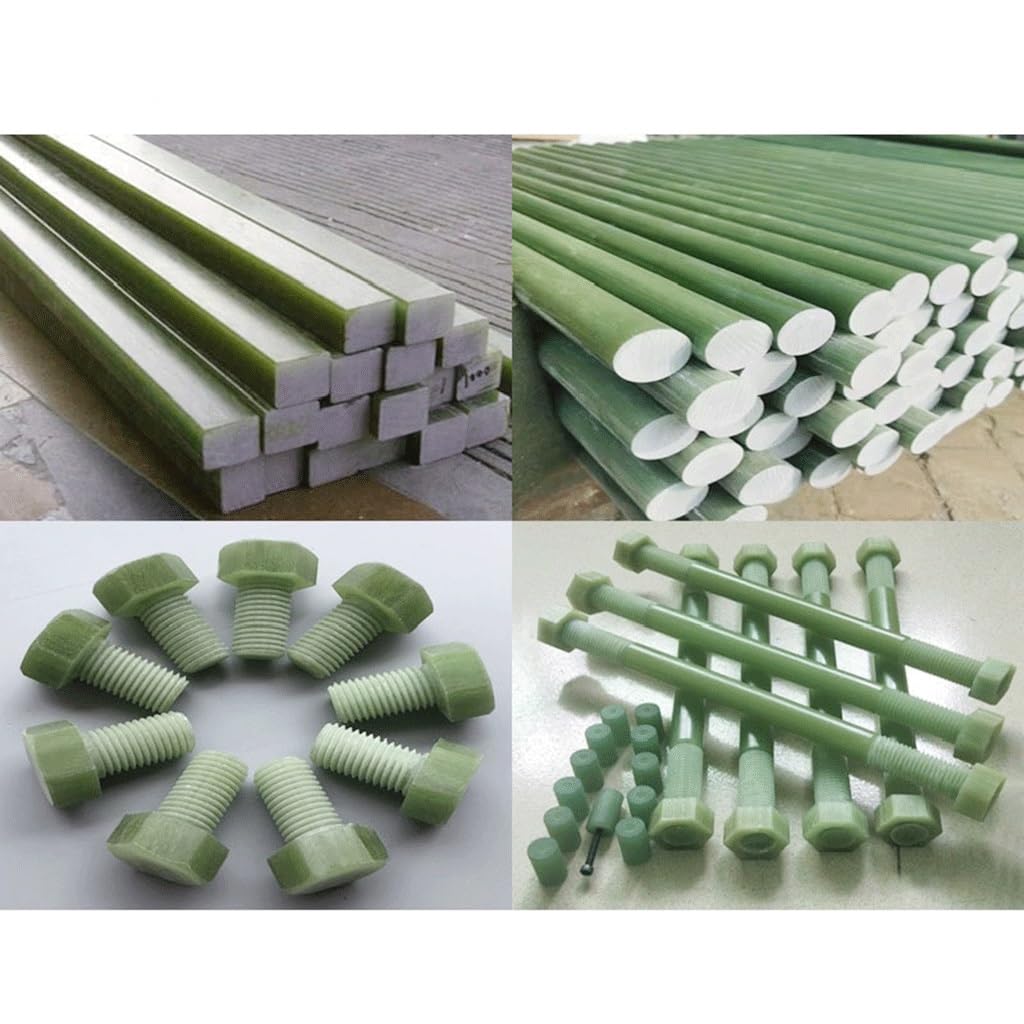 Varilla de fibra de vidrio de 50 cm, barra aislante resistente a altas temperaturas(20mm)