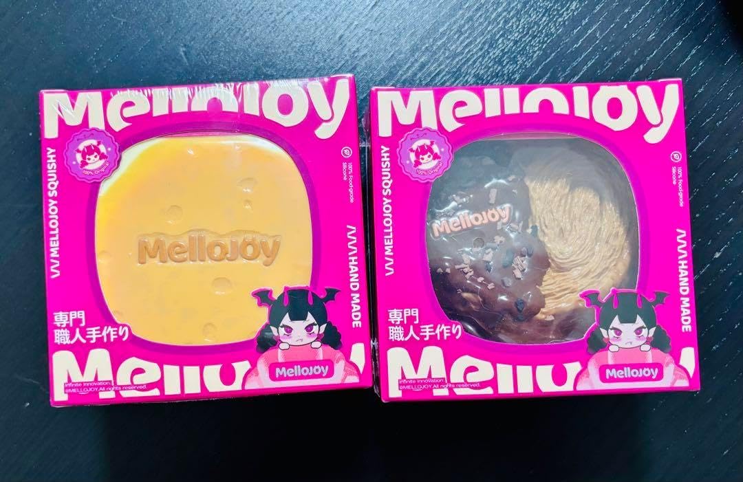 mellojoy メロジョイ スクイーズプレーンスフレパルミエチョコ2個セット mellojoy メロジョイ スクイーズプレーンスフレパルミエチョコ2