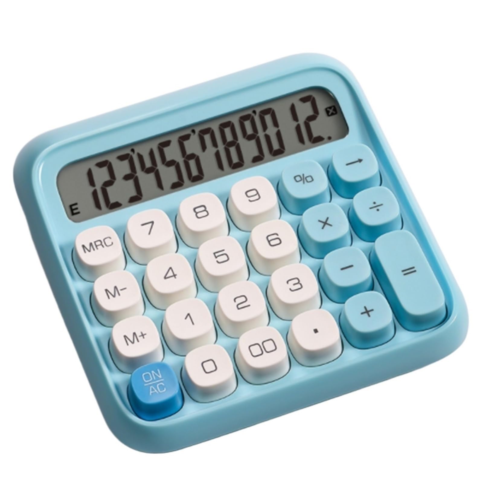 Herramientas De CáLculo Calculadora De Escritorio con Pantalla LCD 12 Dígitos Adecuada For La Oficina, El Hogar Y Aula Adecuadas para Colegio Y Hogar(Blue)