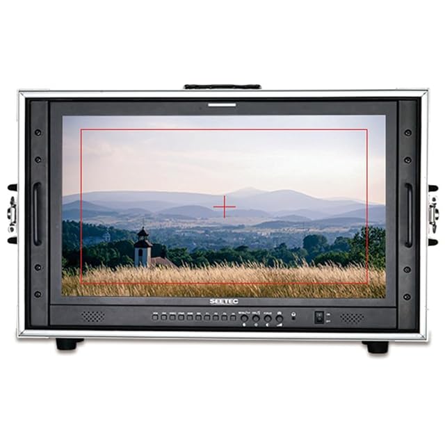 SEETEC P238-9HSD-CO 23 8 inch Carry-on Broadcast Monitor IPS Full HD 1920x1080 3G-SDI 4K HDMI Input Output 3-Color