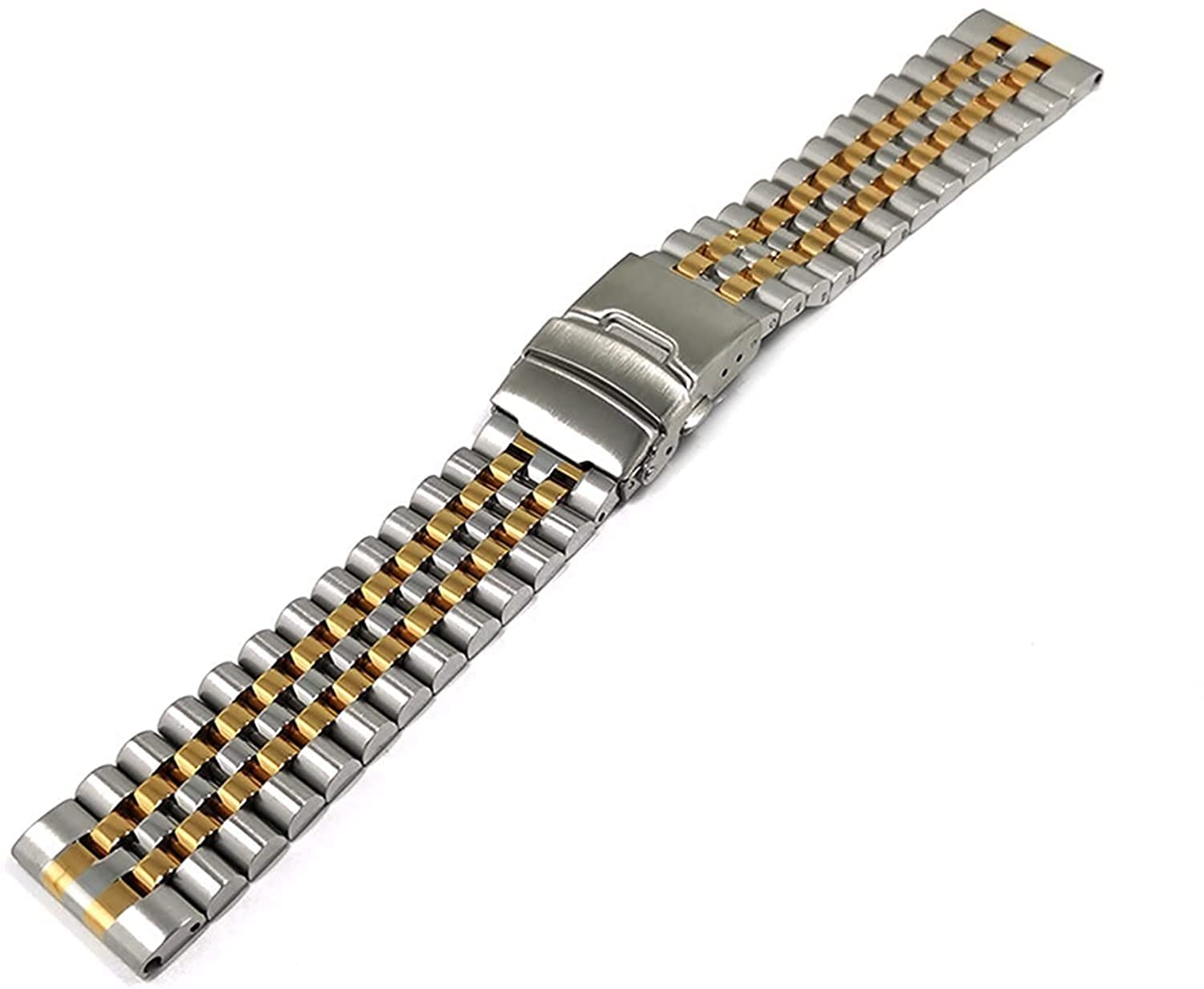 Sgancio rapido per rimuovere la vite della catena, cinturino in acciaio inossidabile in metallo, cinturino di ricambio solido 20mm 22mm 24mm Bracciale