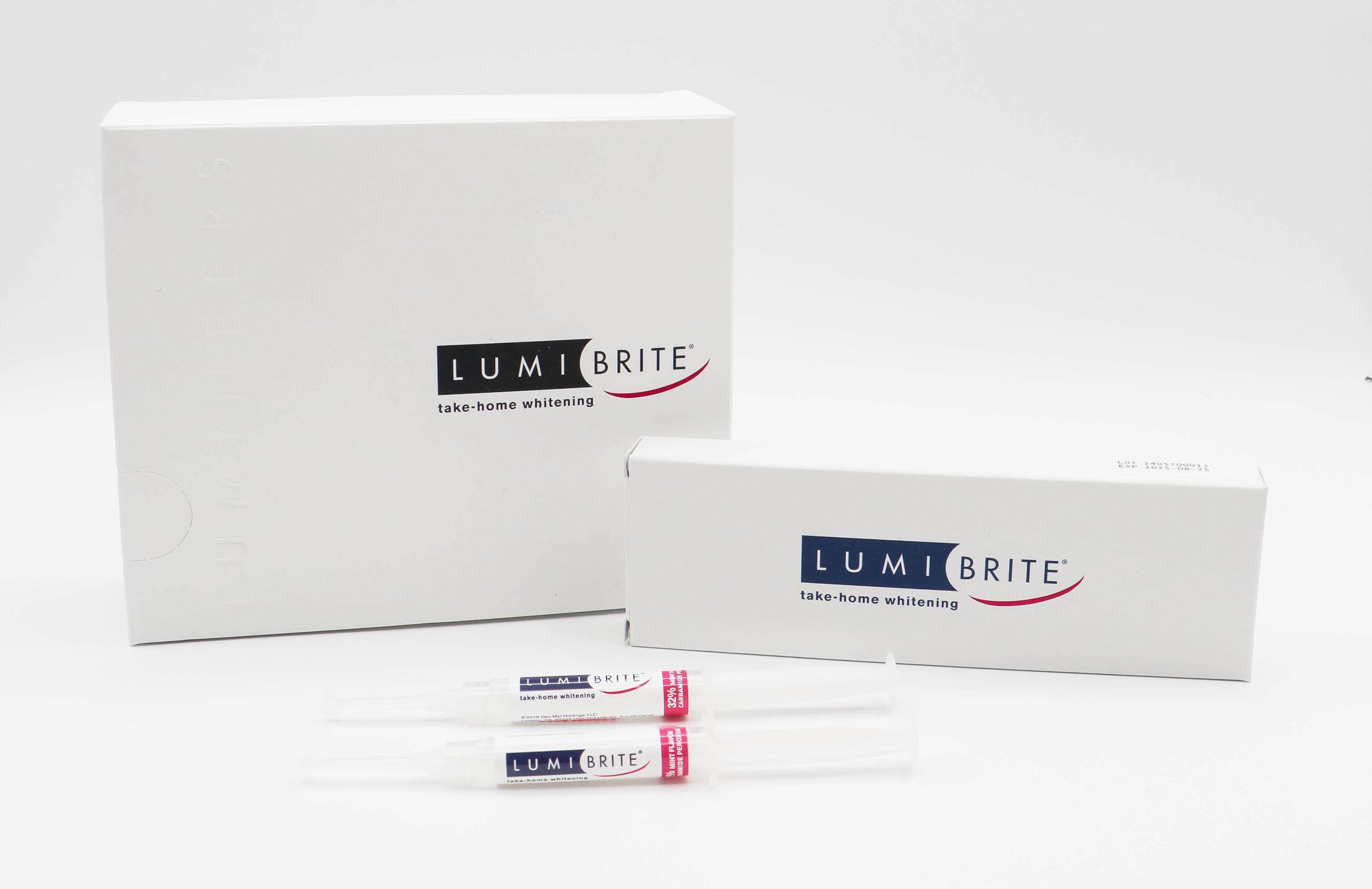 LumiBrite Teeth Whitening Gel 32 12 Syringe Pack Whitening Oral Care 2 5ml by DenMat