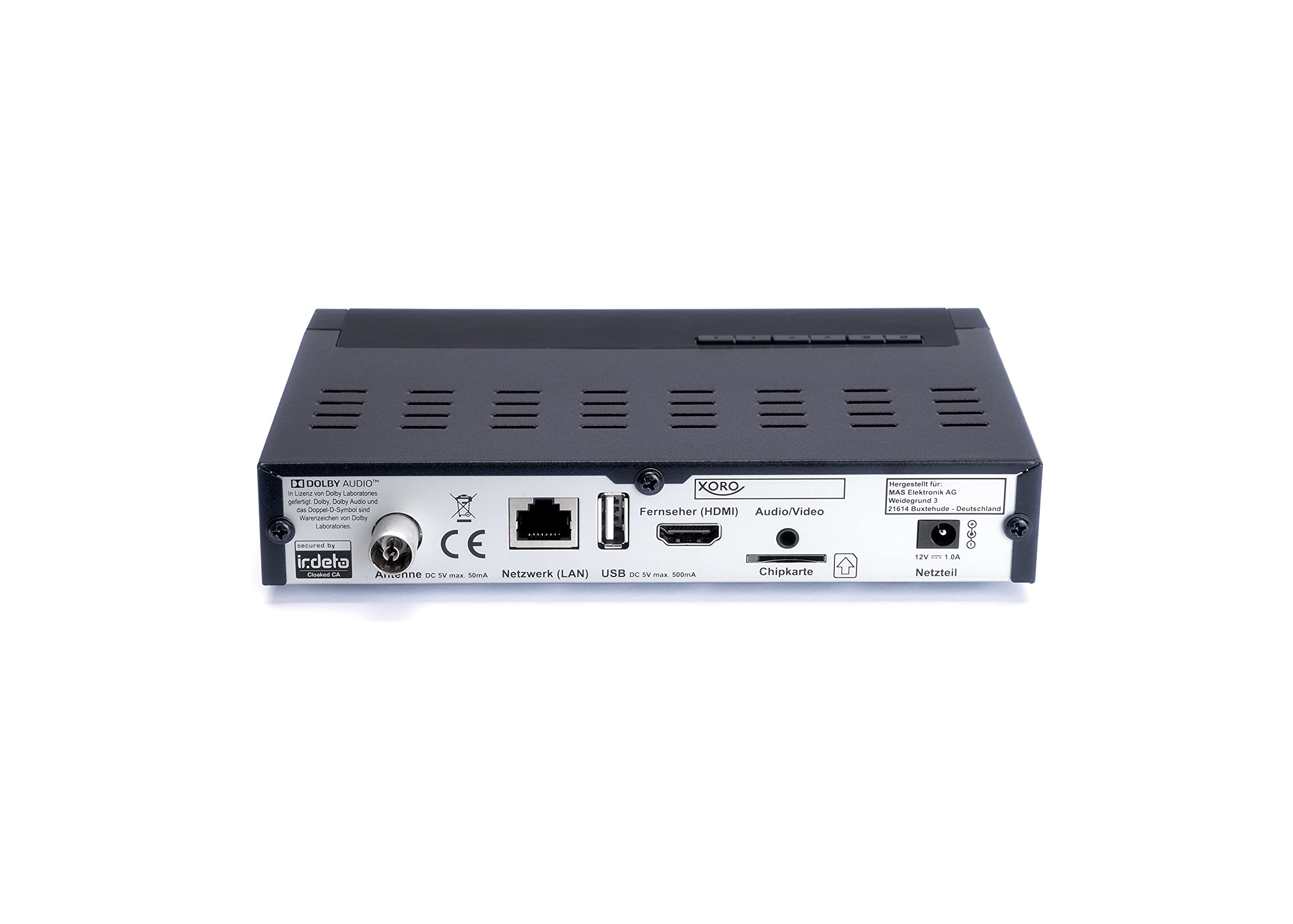 XORO HRT 8770 Twin Récepteur DVB-T2 FullHD, système de décryptage TV Freenet intégré, Tuner Twin (Deux Parties de réception), PVR Ready, Timeshift, Lecteur multimédia
