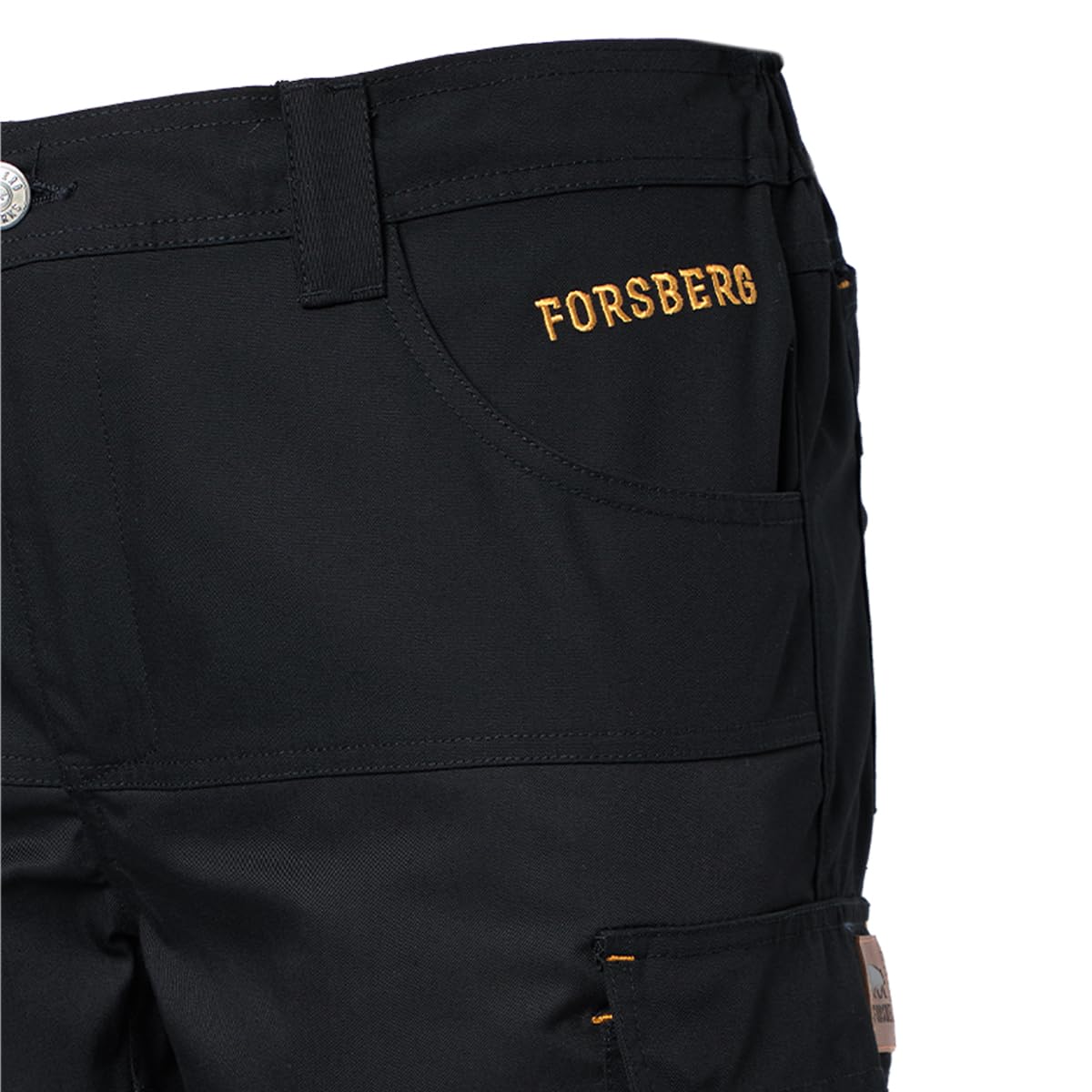 FORSBERG Lutsman Arbeitshose mit elastischen Stretchzonen, robuste Handwerkerhose mit Nylon Stretch