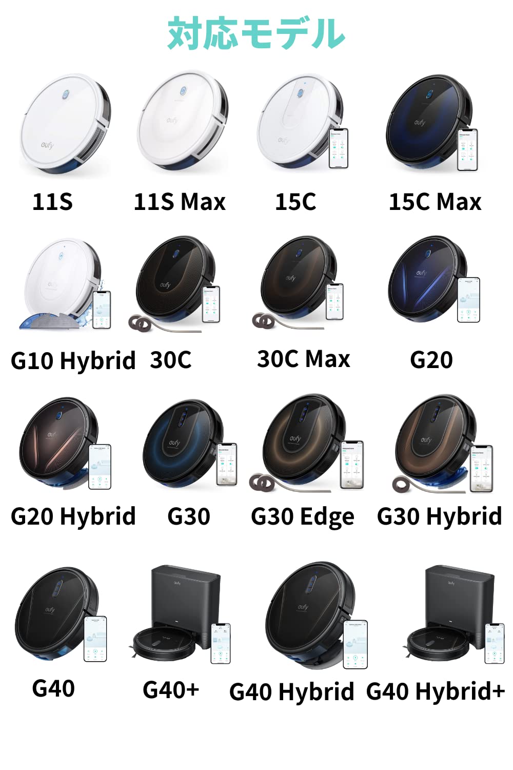 Amazon | Eufy RoboVac 交換用バッテリー (11S / 11S Max / 15C / 15C