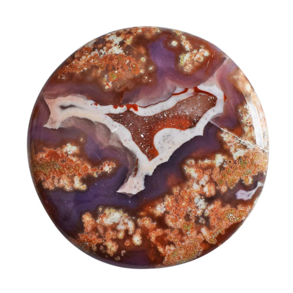 Agate violette précieuse de 57 CTW, une gemme naturelle d'exception - 5