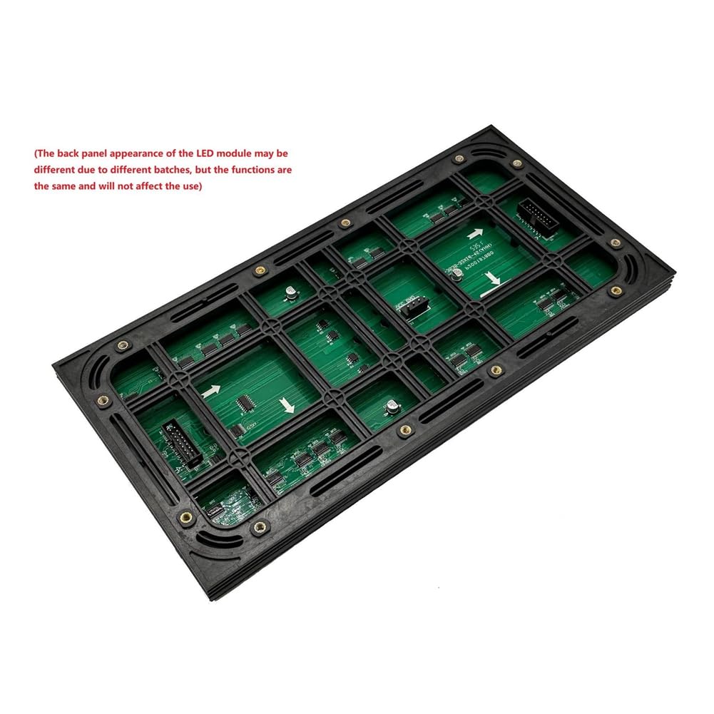 2 Pezzi P10 Modulo LED per Esterni A Colori Completi HUB75 SMD3535 32x16 Pixel Pannello Display LED 320x160mm 1/4S Driver